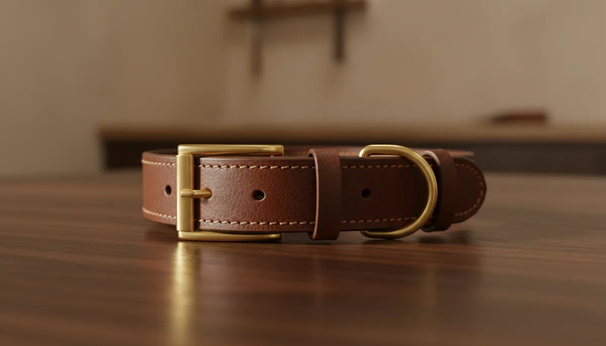 Collier pour chien luxe : matières, marques et critères de choix
