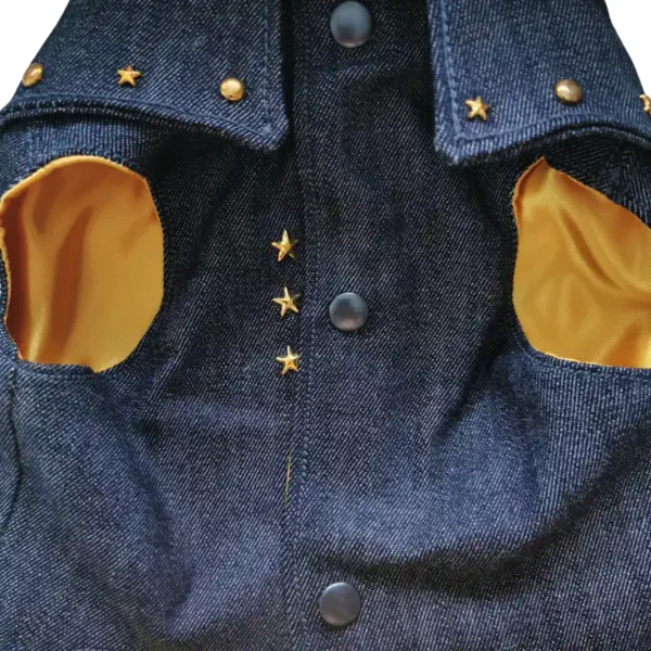 vêtements pour chiens et chats - blouson en jean