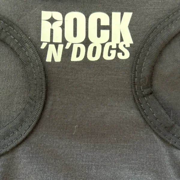 t-shirt chien chat rock tendande