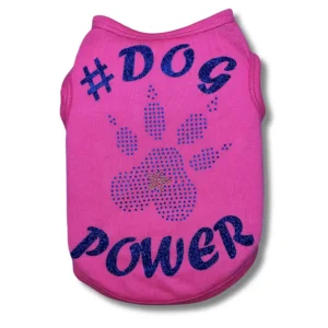 t-shirt pour chien Dog Power rock